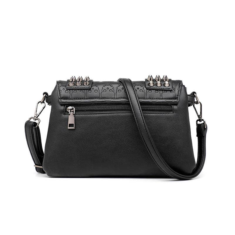 Rivetdead Skull Shoulder Bag