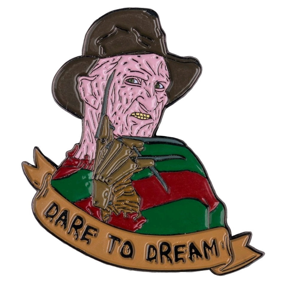 Freddy Krueger Nightmare On Elm St Enamel Pin