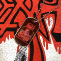DEATH Gore Bloody Gore Dog Tag Necklace