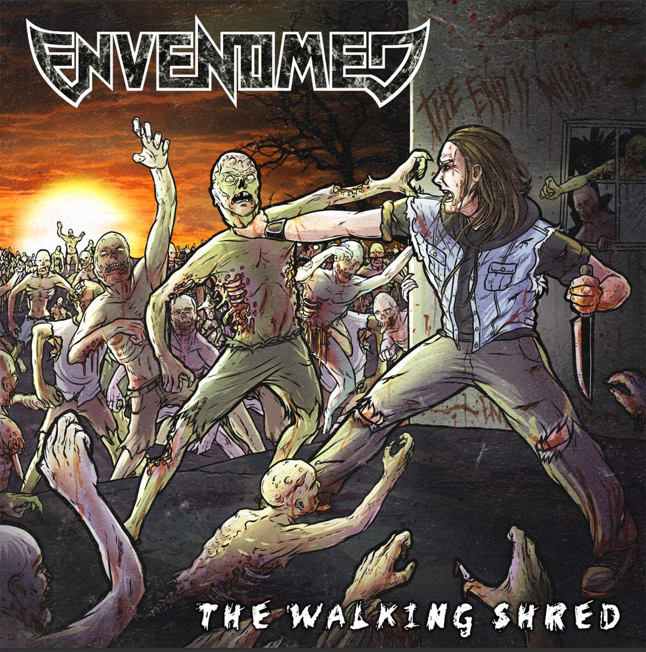 ENVENOMED The Walking Shred  CD (2019)