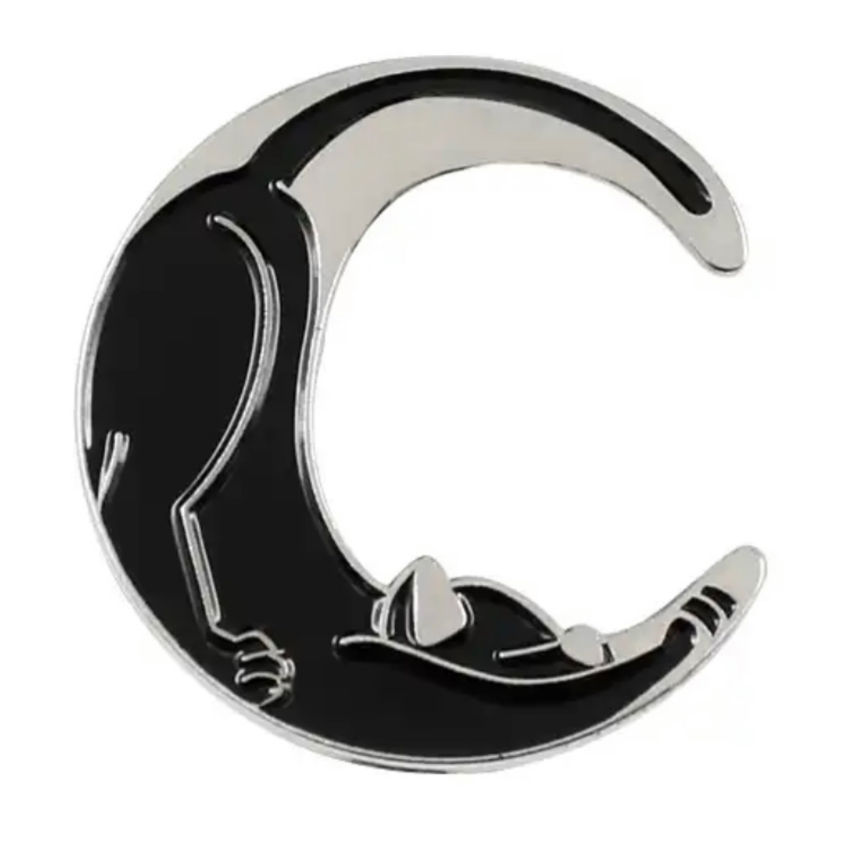 Meow Night Yoga Enamel Pin