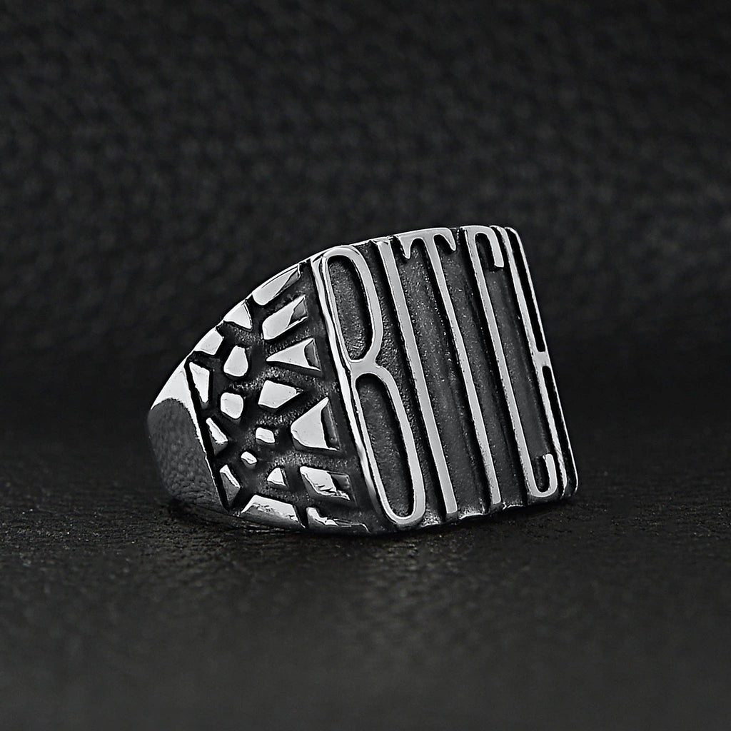 Bitch Signet Ring