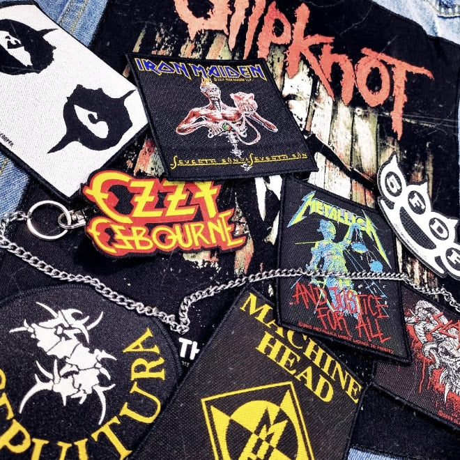 OZZY OSBOURNE Cut Out Patch