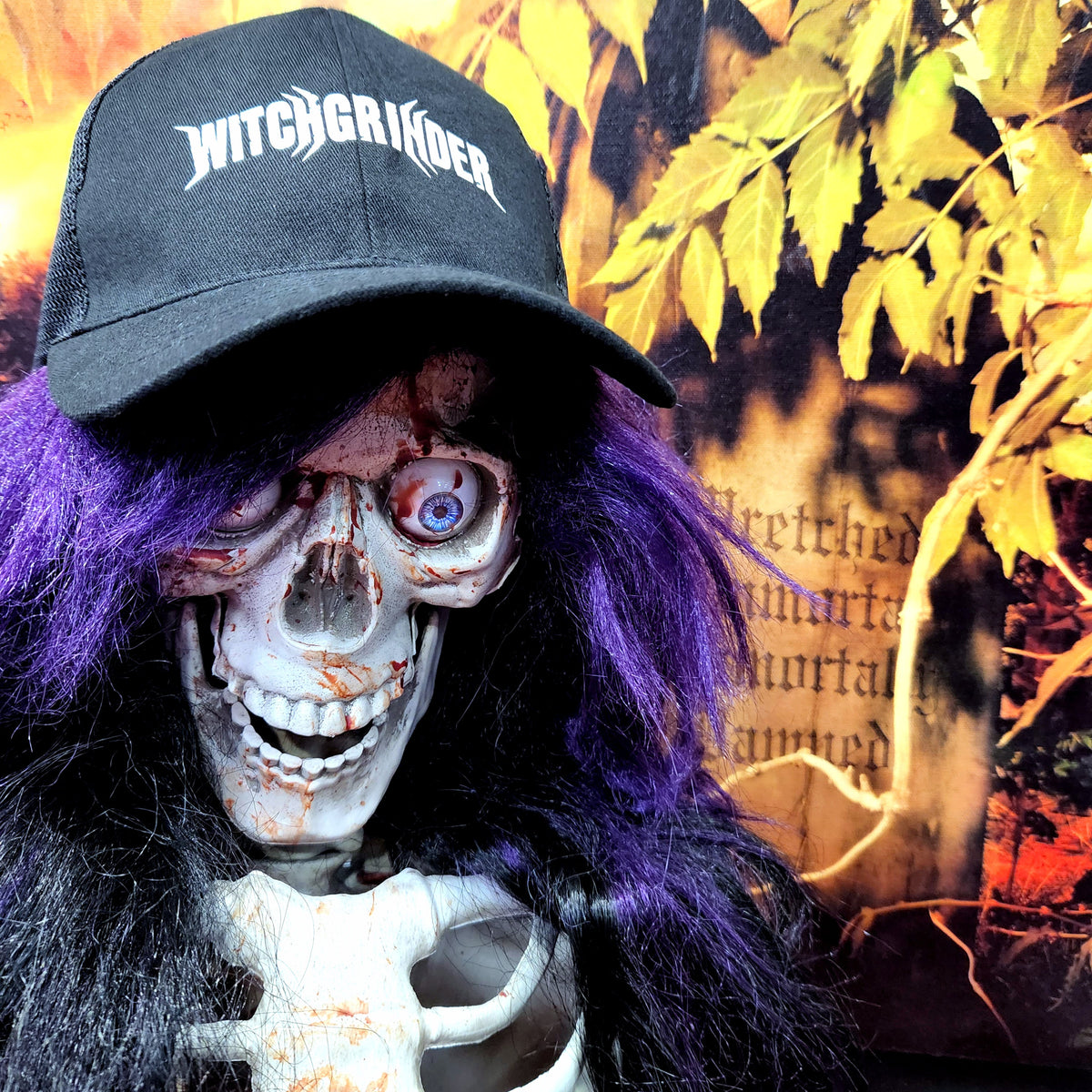 WITCHGRINDER Logo Trucker Hat