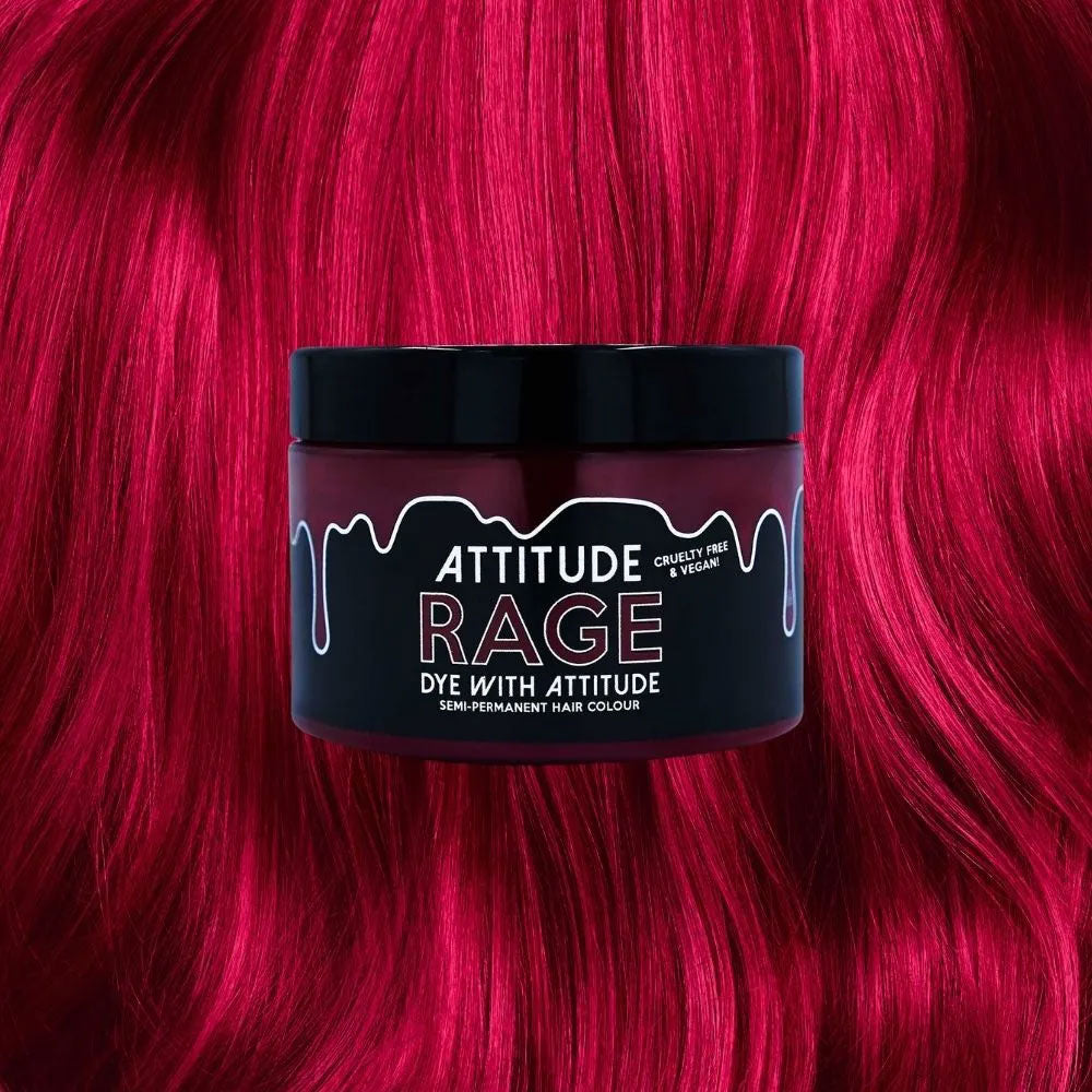 Rage Red Attitude Hair Dye