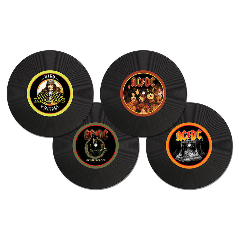 AC/DC Round Coaster Set