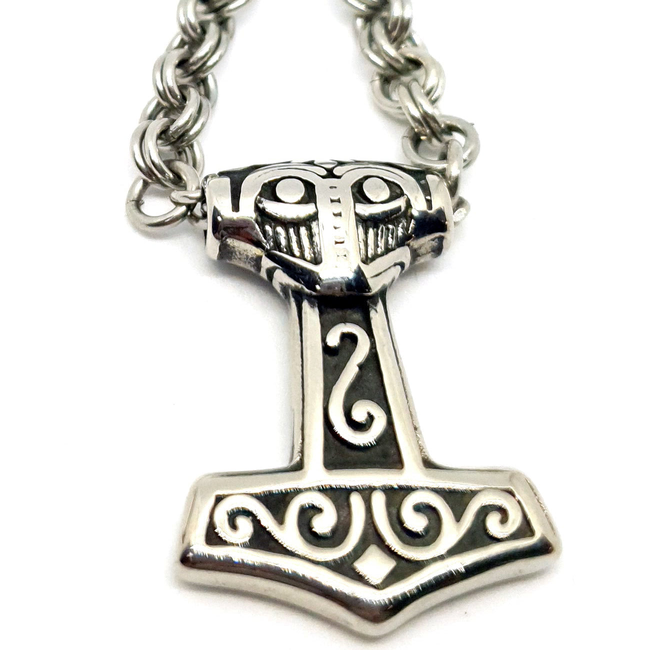 Mjölnir Two In Two Chainmaille Weave Necklace