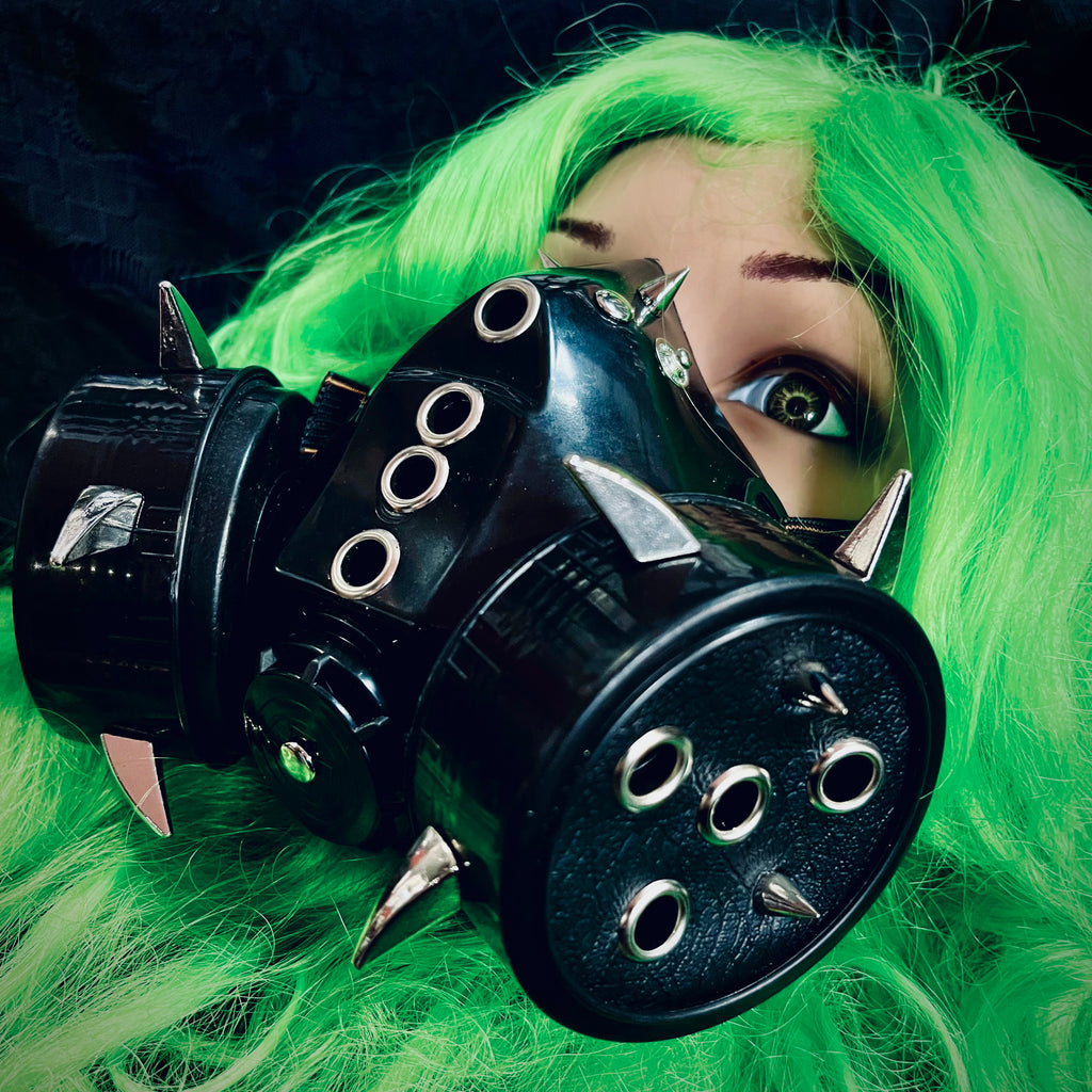 Asteroid Death Cybergoth Gas Mask