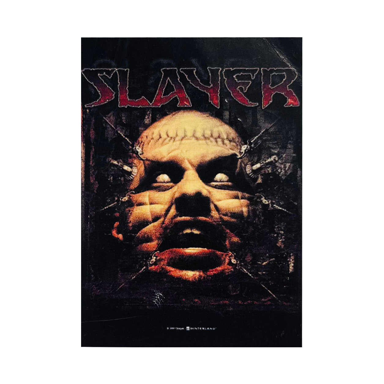 SLAYER Face Music Wall Flag