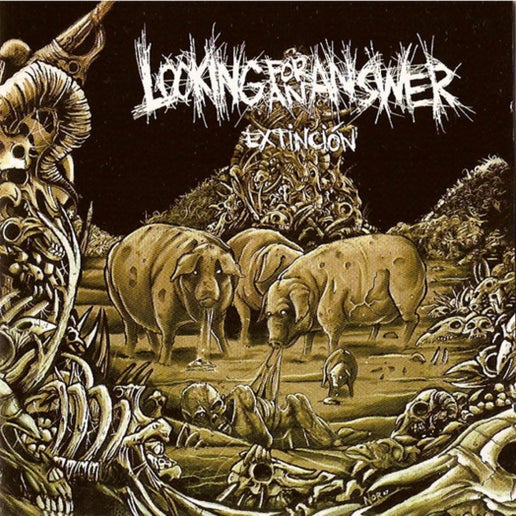 LOOKING FOR AN ANSWER Extincion CD (2007) (12", EP, Sta) (Mint (M))