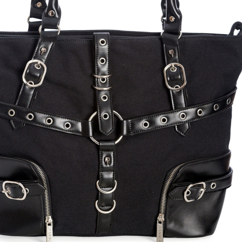 Black Savanna Shoulder Bag