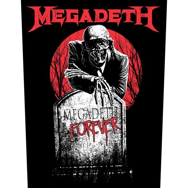 MEGADETH Tombstone Back Patch