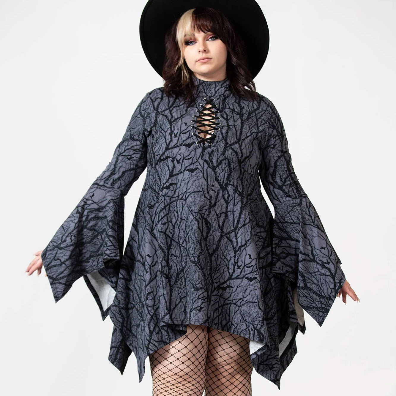Divine Touch Keyhole Haunted Forest Dress