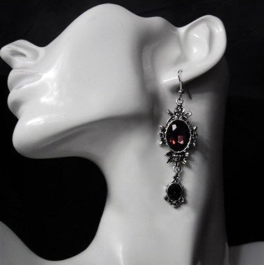 Wild Rose Evening Earrings