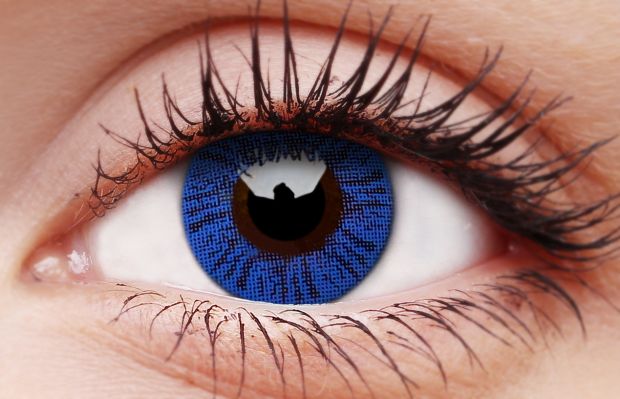 Blue Basics Contact Lenses