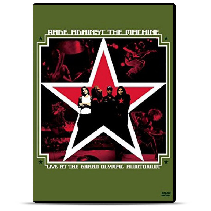 RAGE AGAINST THE MACHINE Live At The Grand Olympic Auditorium DVD (2003)