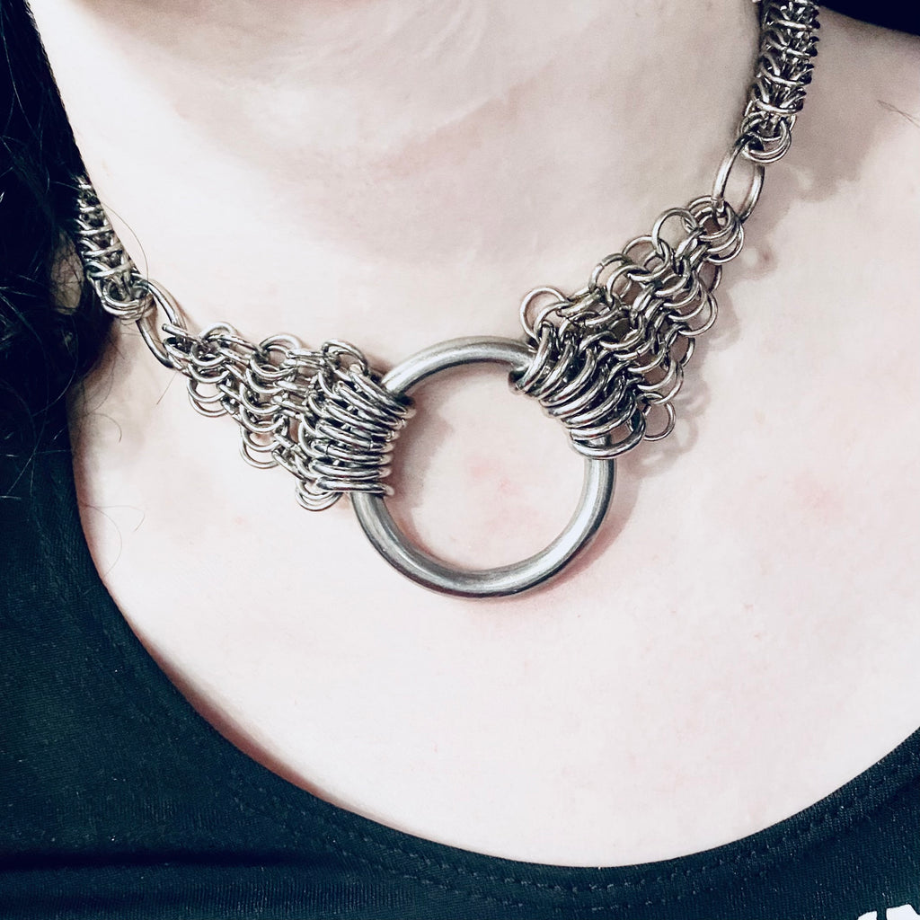 Badassery Chainmaille Collar