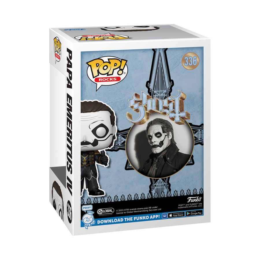 GHOST Papa Emeritus IV Pop!