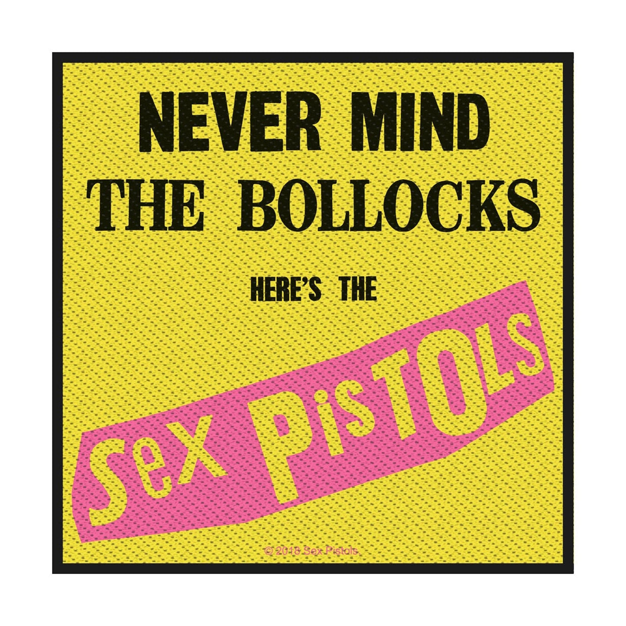 SEX PISTOLS Never Mind The Bollocks Patch