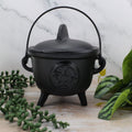 Standing Wrought Iron Cauldron