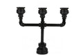 Industrialized 3 Bulb Table Lamp