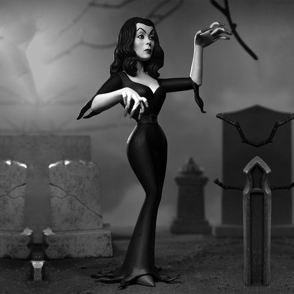Vampira Toony Terror Silver Screen Edition 6″ Figure