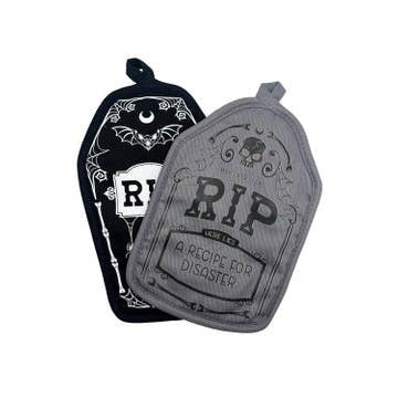 Cemetery Pot Holder Set