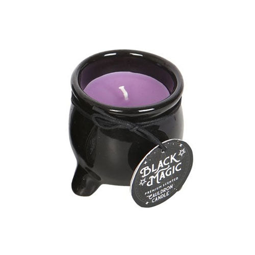 Black Magic Cauldron Soy Wax Candle - Divination
