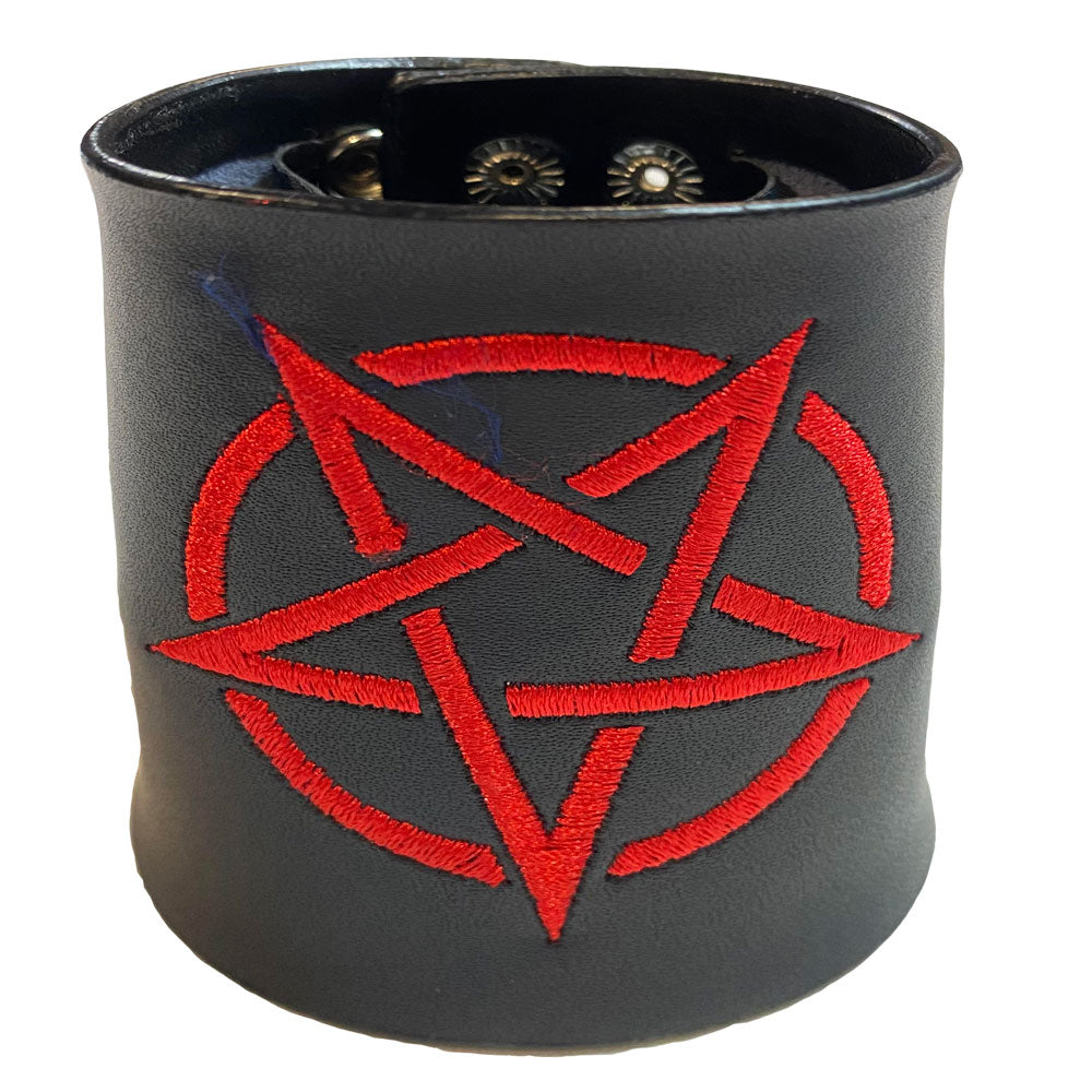 Pentagram Wrist Wallet Cuff