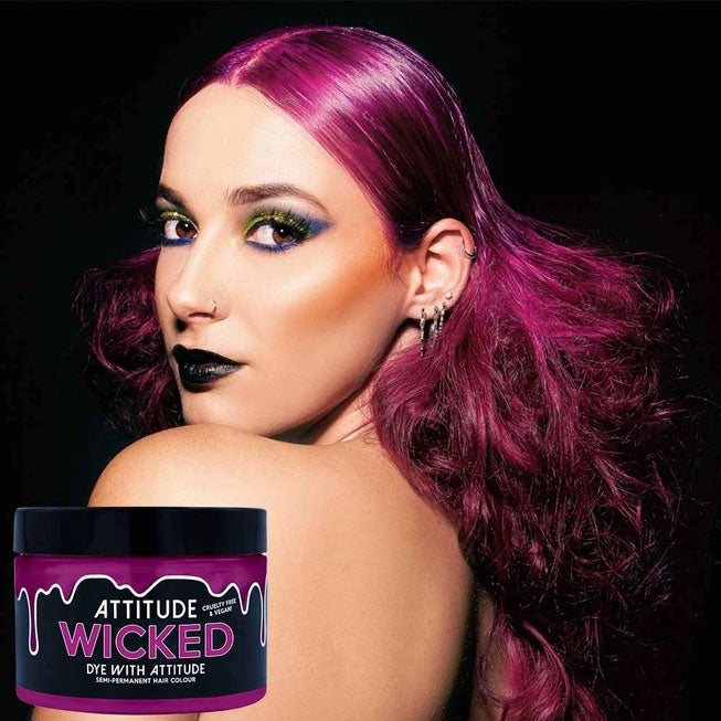 Wicked Purple Attitude Hair Dye