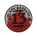BLACK SABBATH 13 Circle Patch