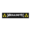 MEGADETH Nuclear Logo Strip Patch