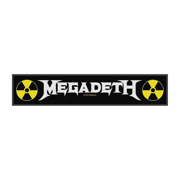MEGADETH Nuclear Logo Strip Patch