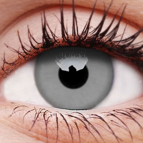 Zombie Grey Contact Lenses