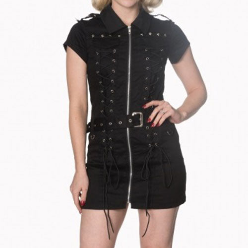 Mod Corset Lacing Classic Dress
