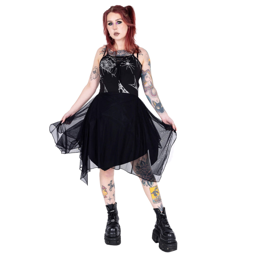 Arhana Spider Web Dress