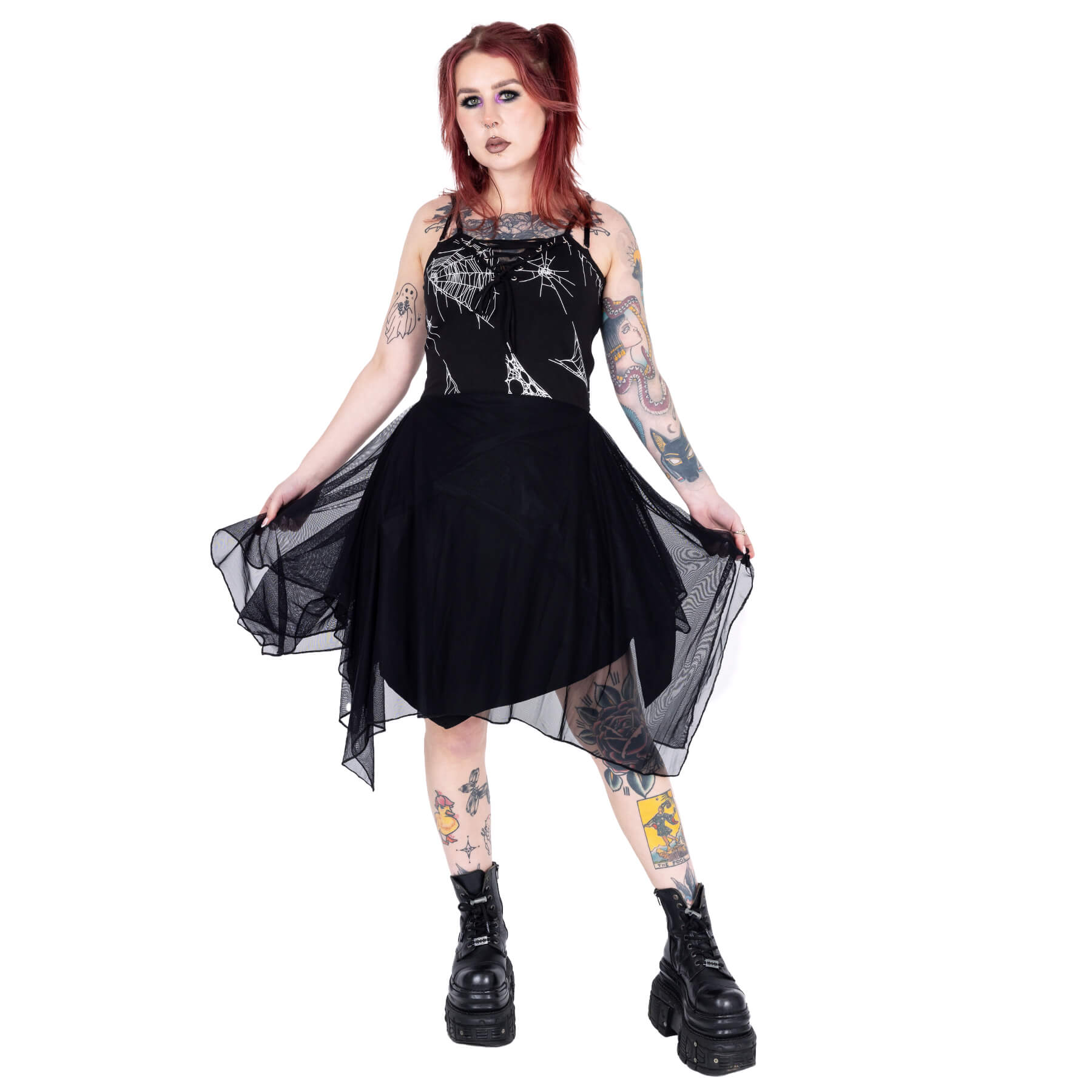 Arhana Spider Web Dress