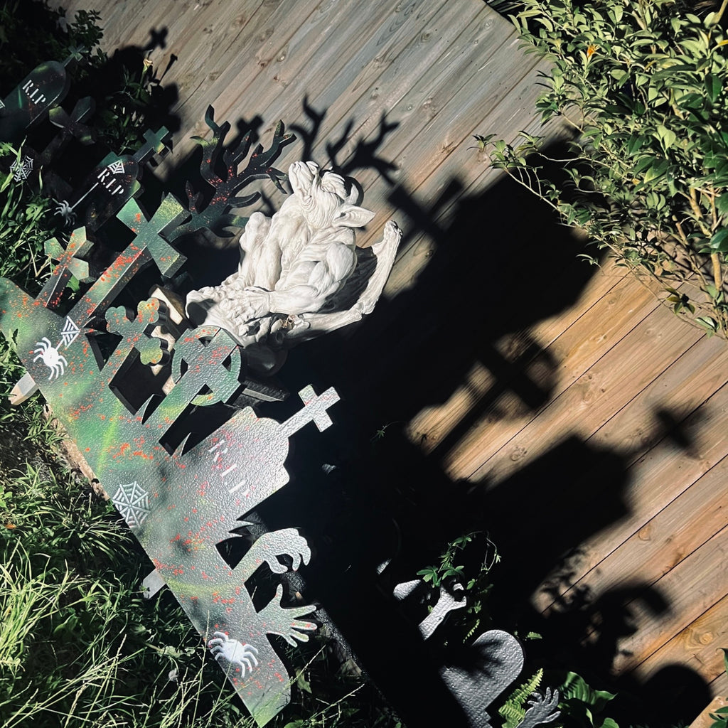 Graveyard Garden Shadow Display