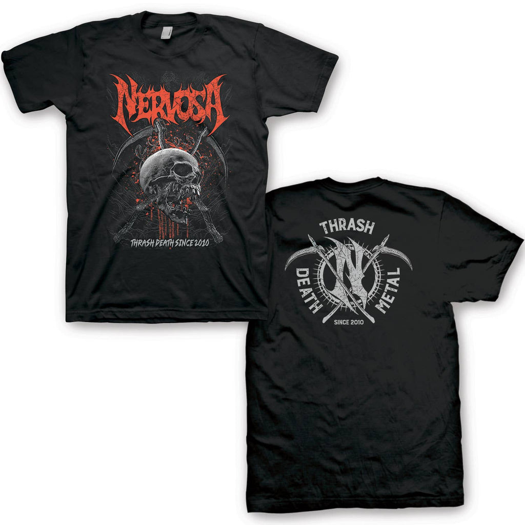 NERVOSA: Skull Chaos Tee