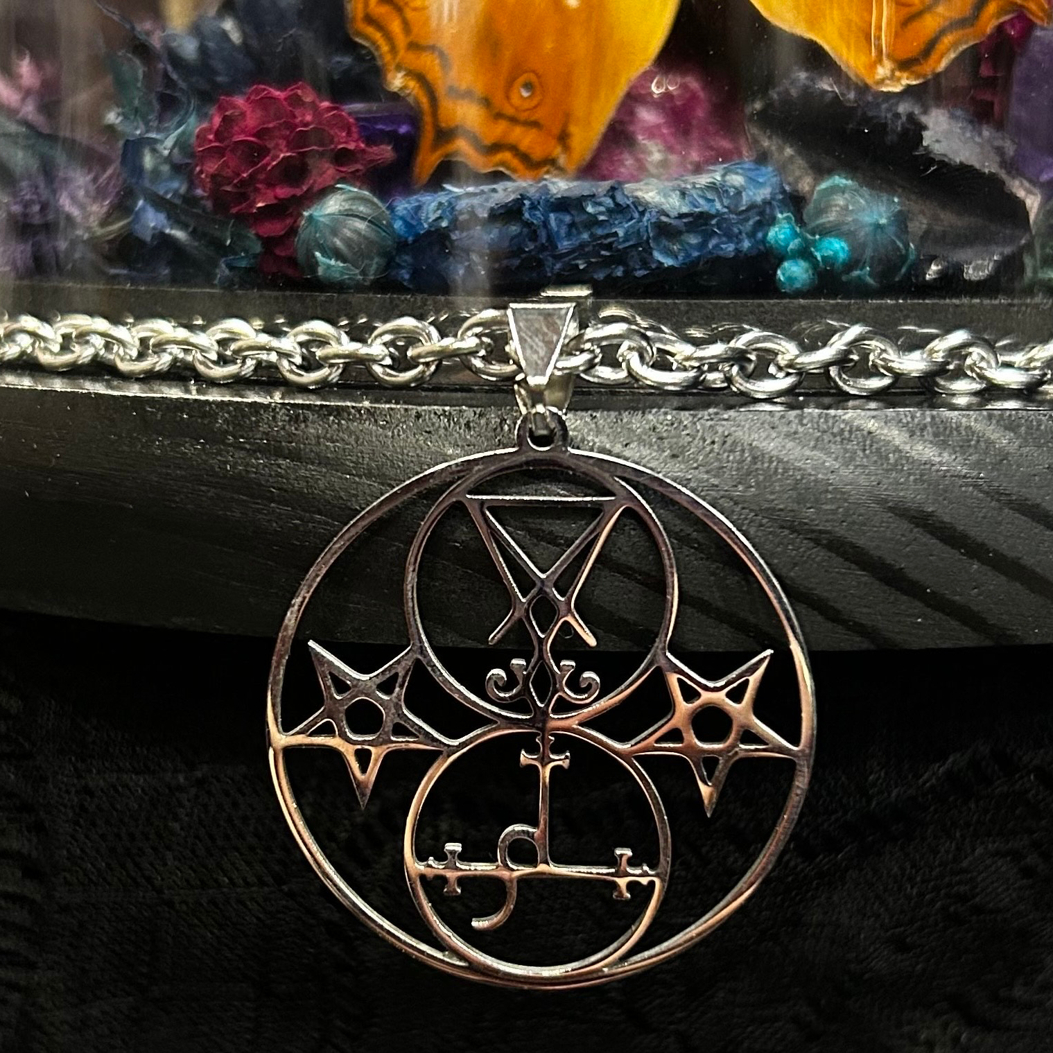 Seal of Solomon Goetia Sigil Necklace
