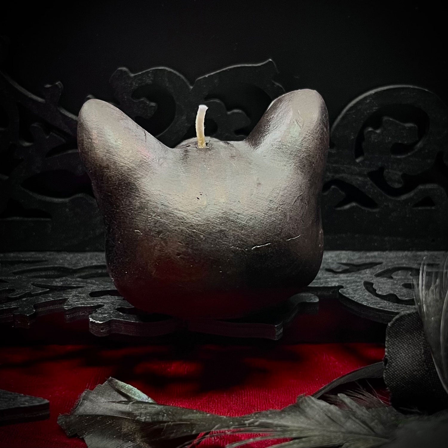 All Seeing Mystical Kitty Candle