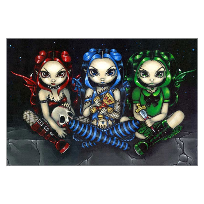Wicked, Tricksy and False - By Jasmine Becket-Griffith Poster 257