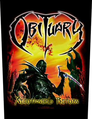 OBITUARY Back Patch