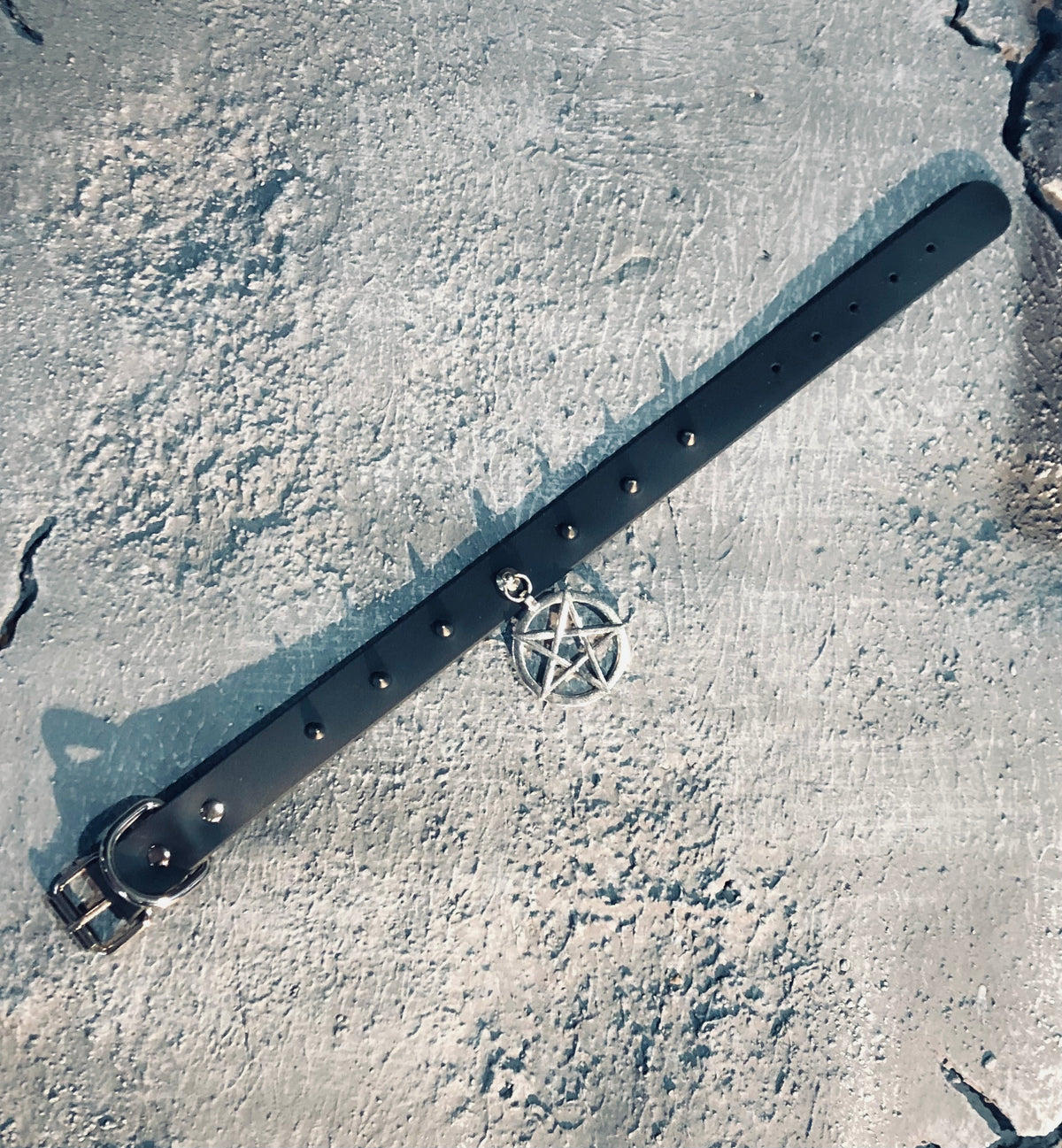 Hex Me Pentagram Collar