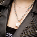 Soulkeepers Locked Up Padlock Necklace