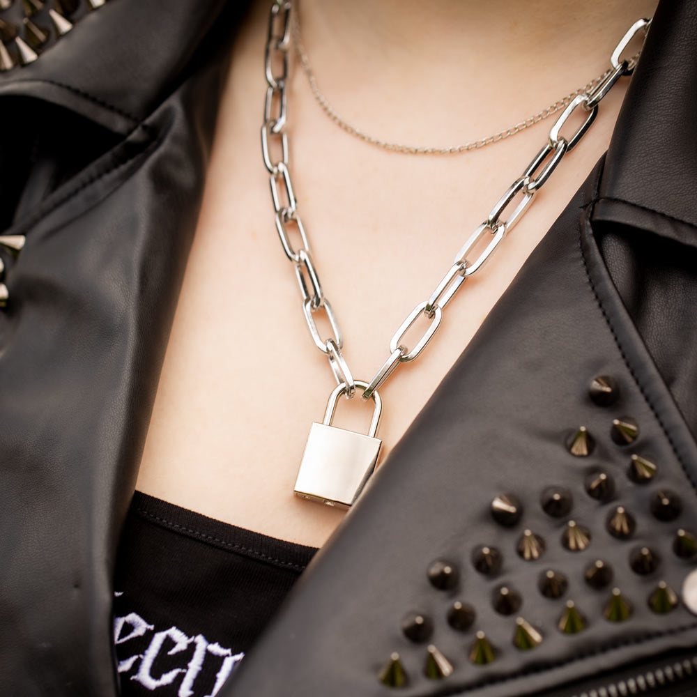 Soulkeepers Locked Up Padlock Necklace