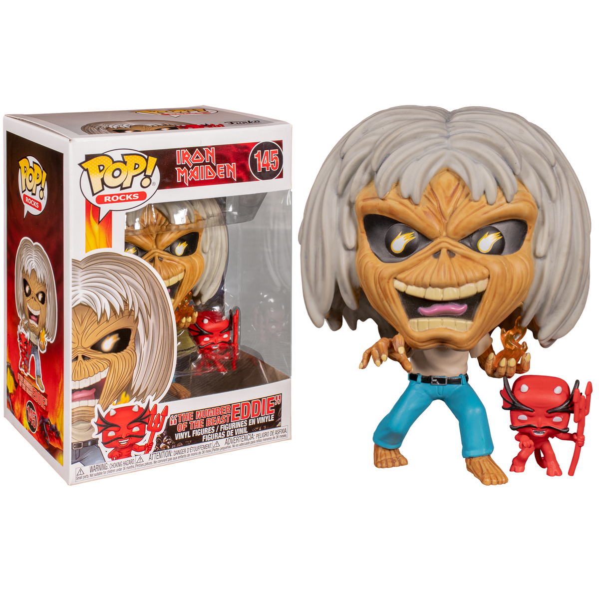 Eddie IRON MAIDEN Number Of The Beast Pop!