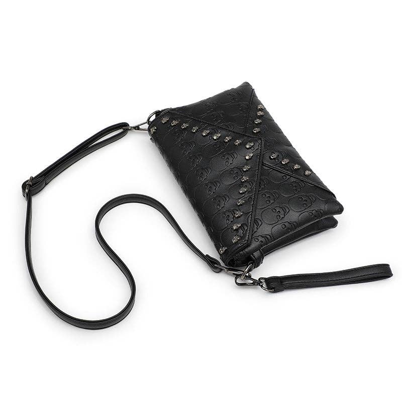 Dead Letter Shoulder Bag: Black