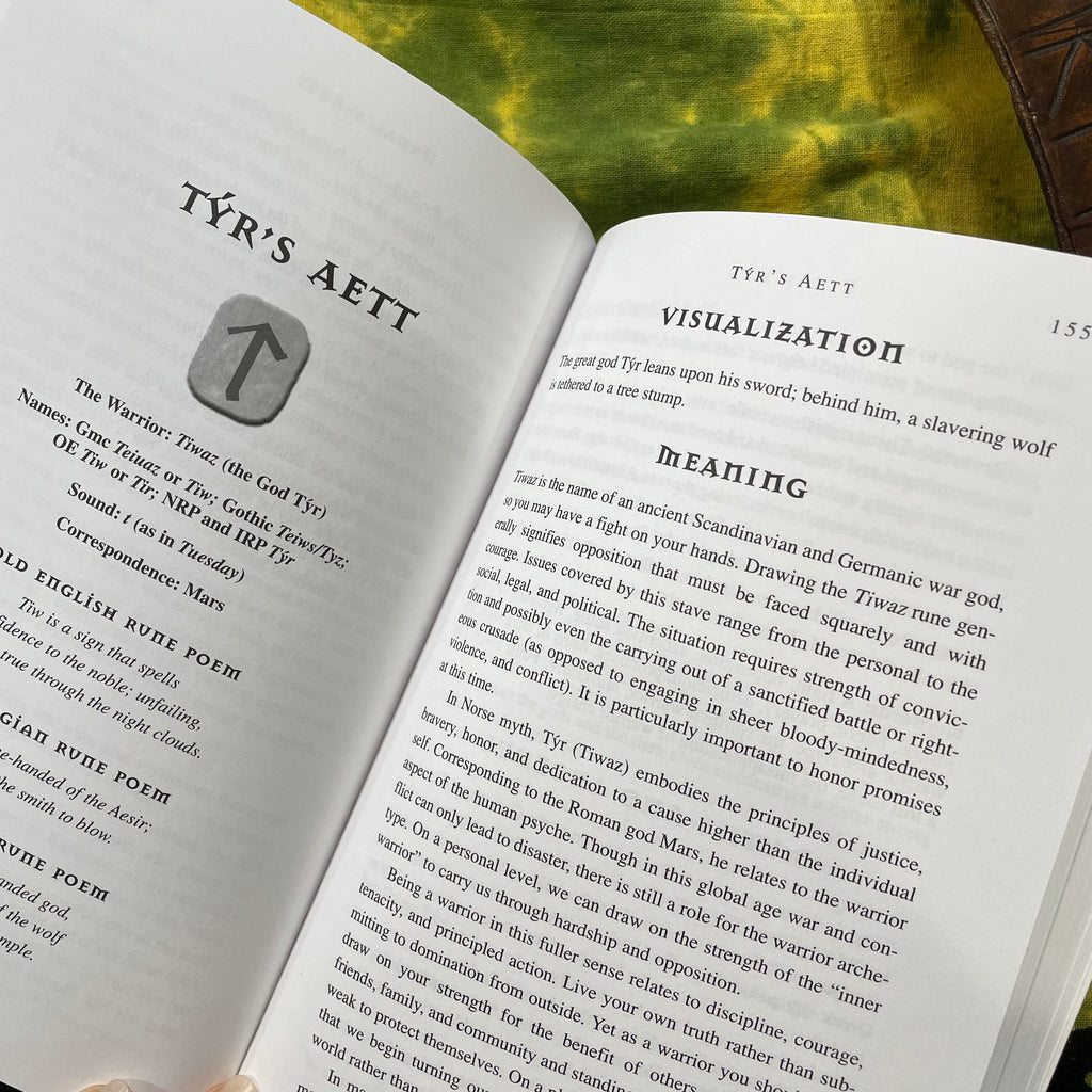 Nordic Runes Softcover Book