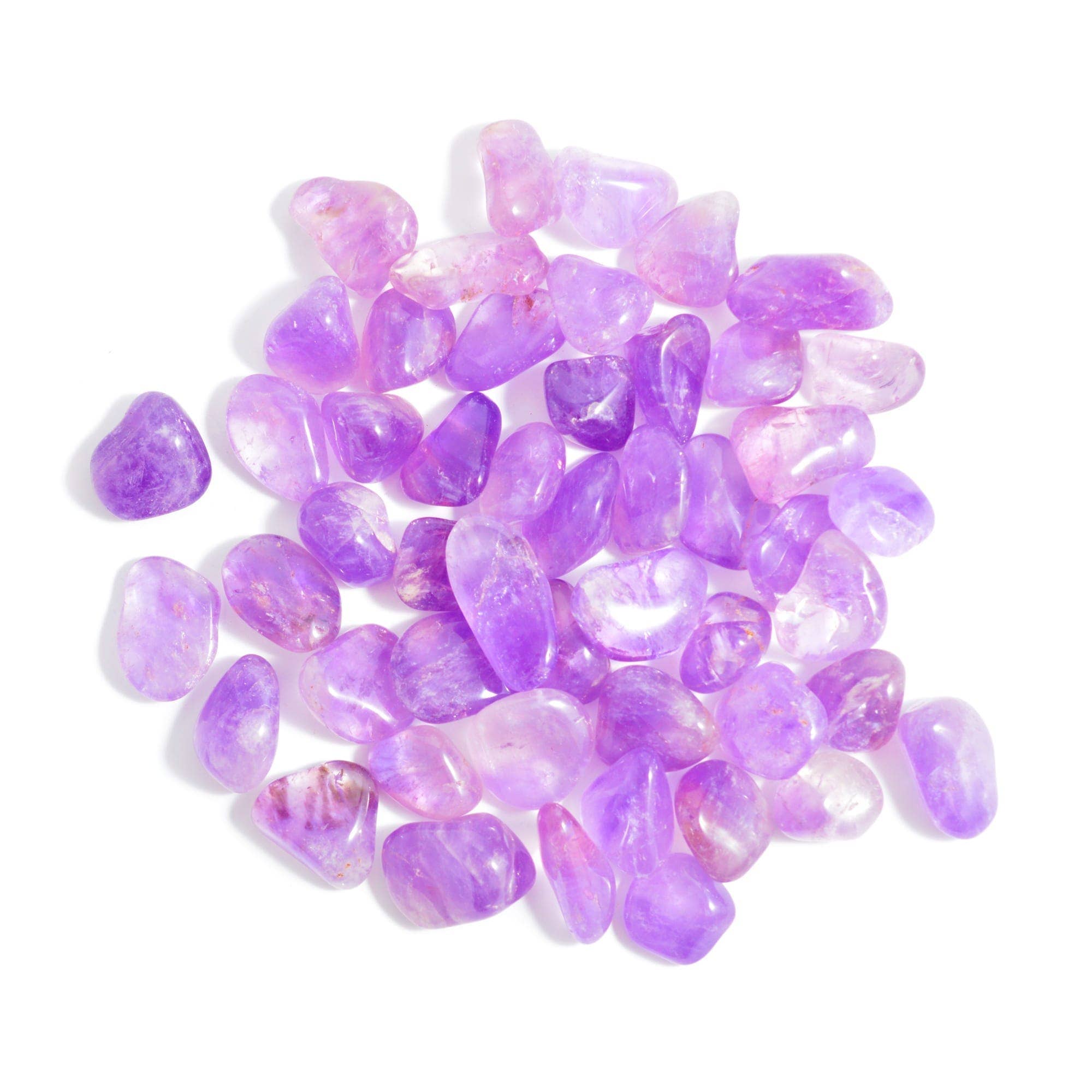 Amethyst Tumbled Gemstone Single Stone